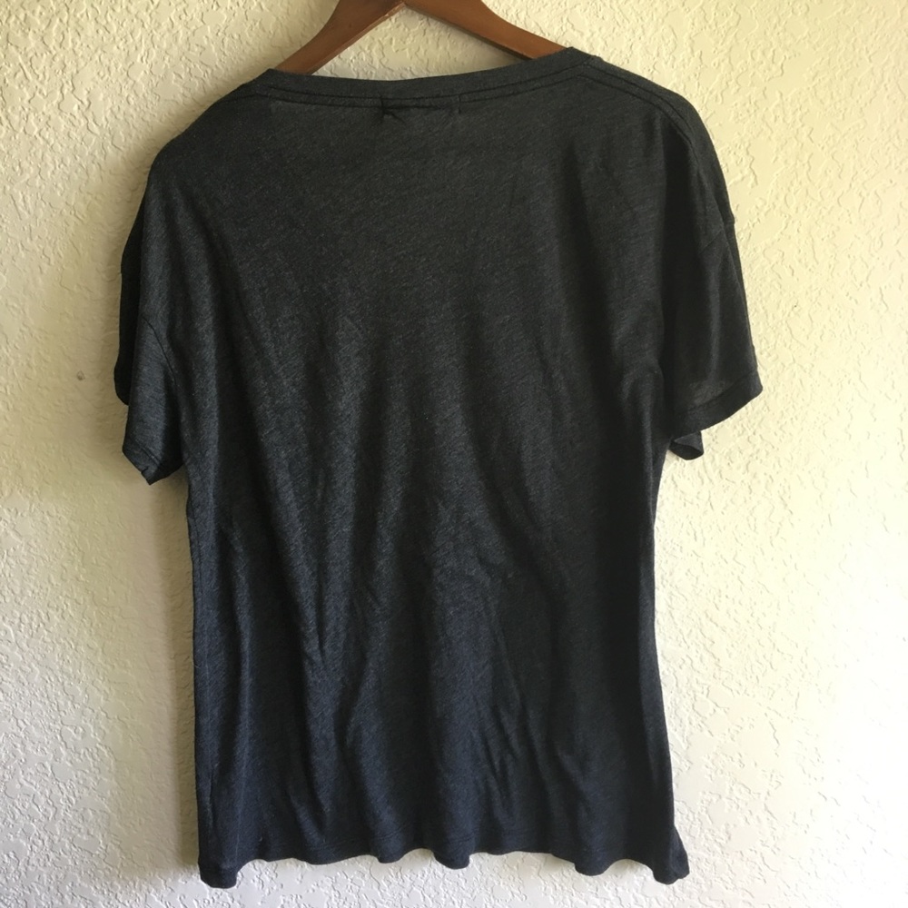 SOLD Wildfox Dark Gray Oversized Graphic Print S - Picture 6 of 6